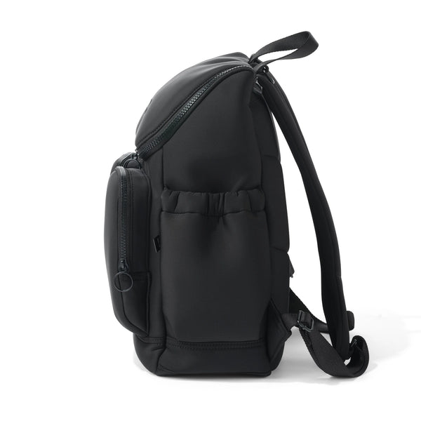 Signature Nappy Backpack - Black Neoprene - OIOI