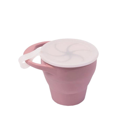 My Little Snack Cup - Powder Rose - My Little Giggles