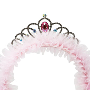 Ballerina Crown Headband - Pink Poppy
