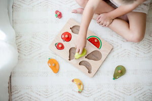 Fruit Knob Puzzle - Q Toys