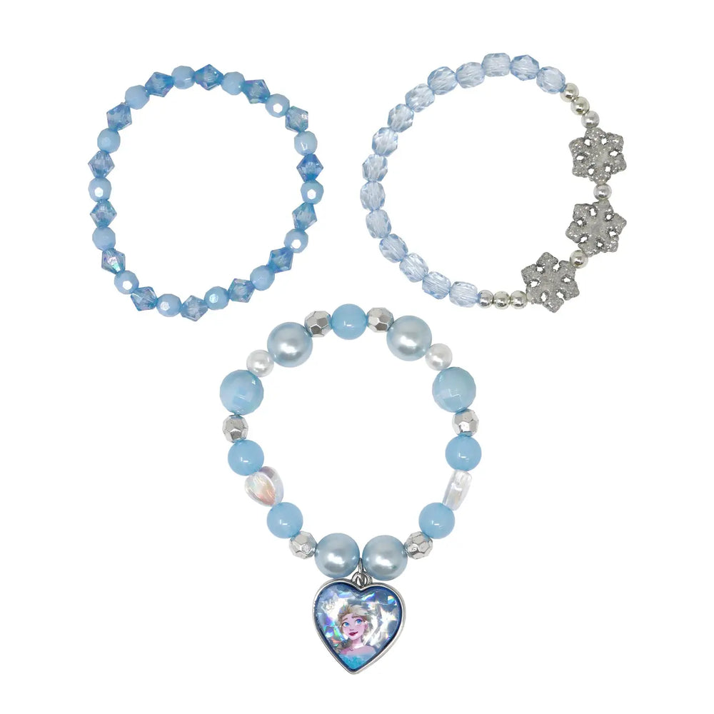 Disney Frozen Elsa Bracelet Set of 3 - Pink Poppy