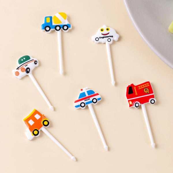 Food Picks - Transport #1 (6 Pieces) - Mum Made Yum