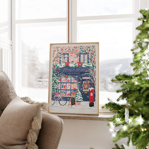 Christmas Boutique A4 Print - Simply Katy
