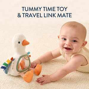Sensory Tummy Time Mirror - Goose - Itzy Ritzy