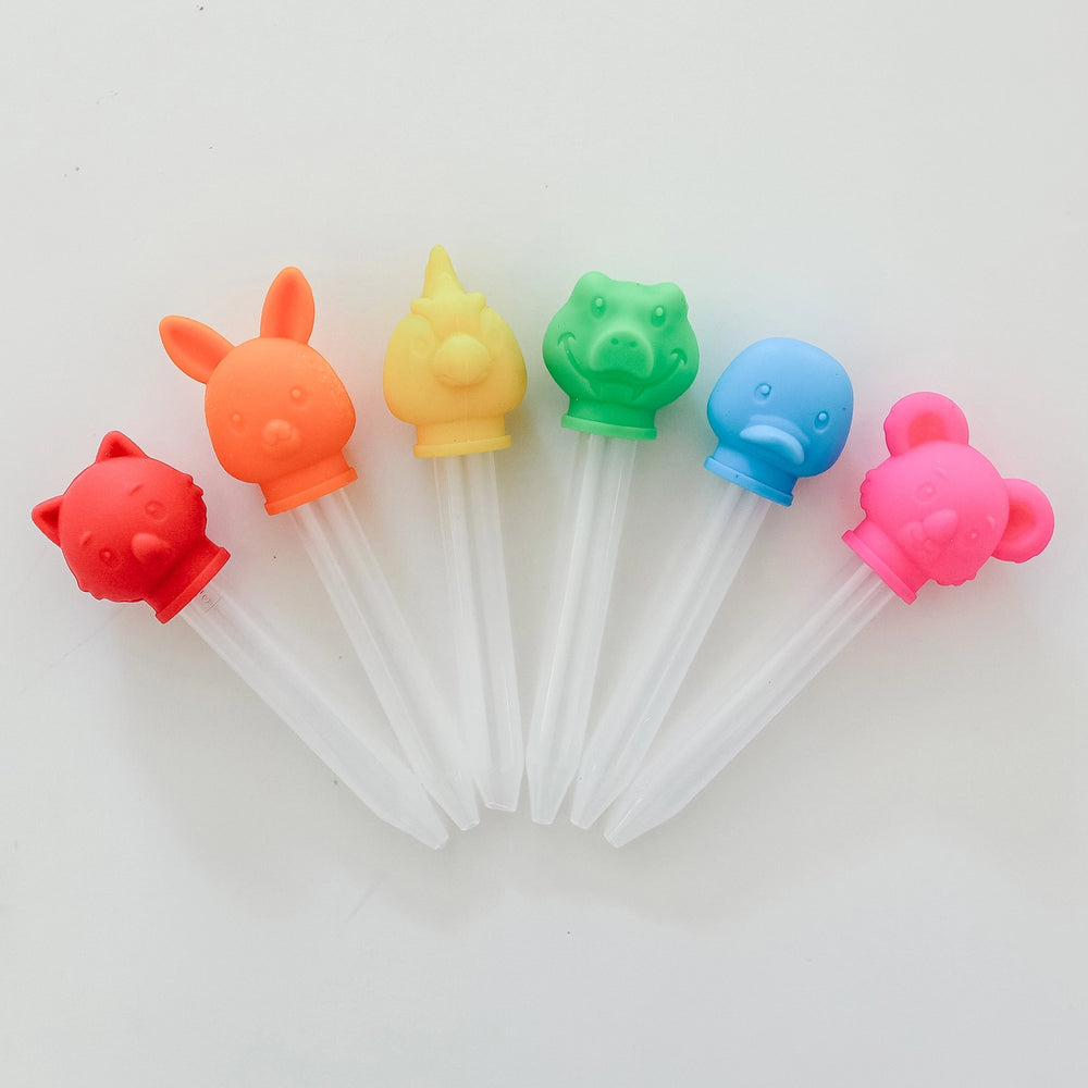 Silicone Craft Droppers - Aussie Animal - Curious Columbus