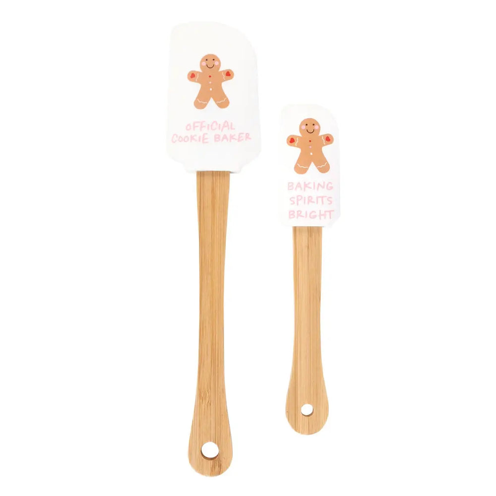 Gingerbread Man Silicone Spatula Set - Wonder Imports