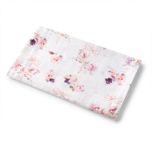 Carousel Organic Muslin Wrap - Snuggle Hunny