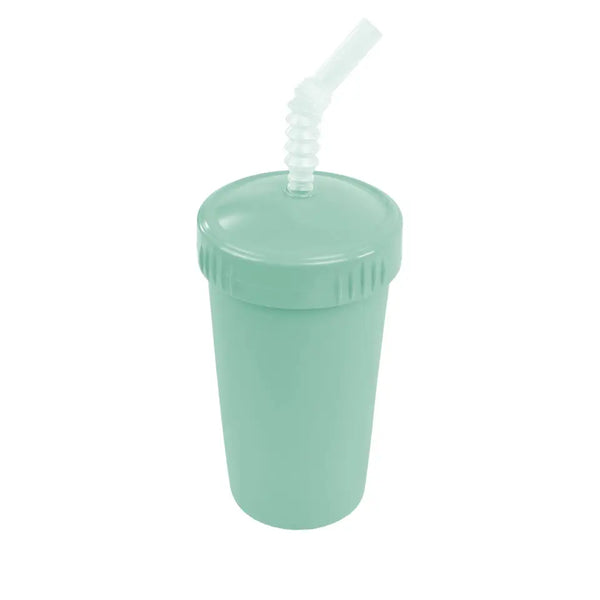 Straw Cup with Reusable Straw - Sage - Replay
