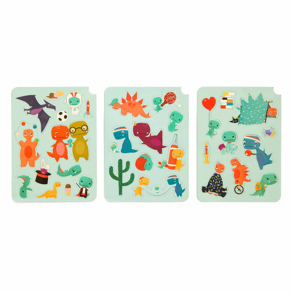 Tiny T.Rex Magnetic Play Set Multi-Coloured - Mudpuppy