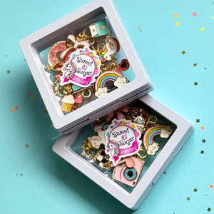 Jewellery Making Charm Bracelet Diy Kit with Alloy Enamel Charms - Sweet as Sugar Jewellery