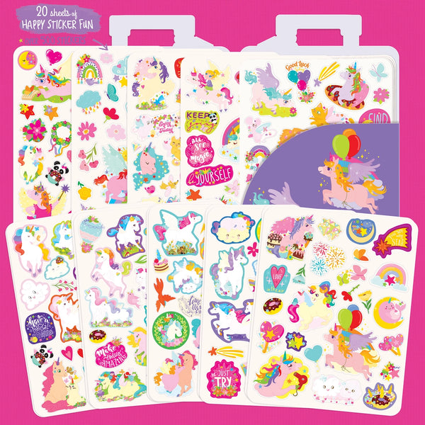 500+ Stickers On-The-Go Unicorn Squad - Girl Nation