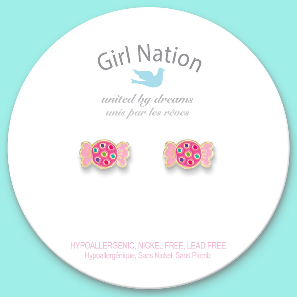 Retro Candy Cutie Stud Earrings - Girl Nation