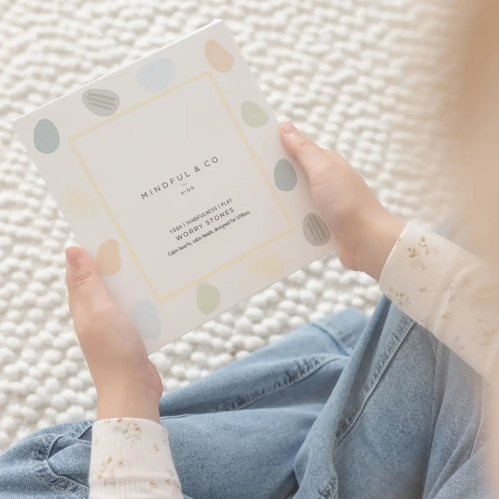 Worry Stones For Kids – Calming Sensory Fidget Set - Mindful & Co Kids