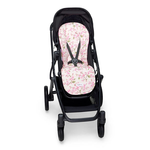Cherry Blossom Universal Organic Pram Liner - Snuggle Hunny