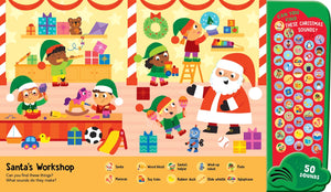 Look & Find - 50-Button Mega Sound Book - Christmas