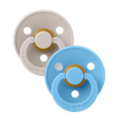 Bibs Dummies - Size One - Mushroom / Breeze - BIBS Denmark