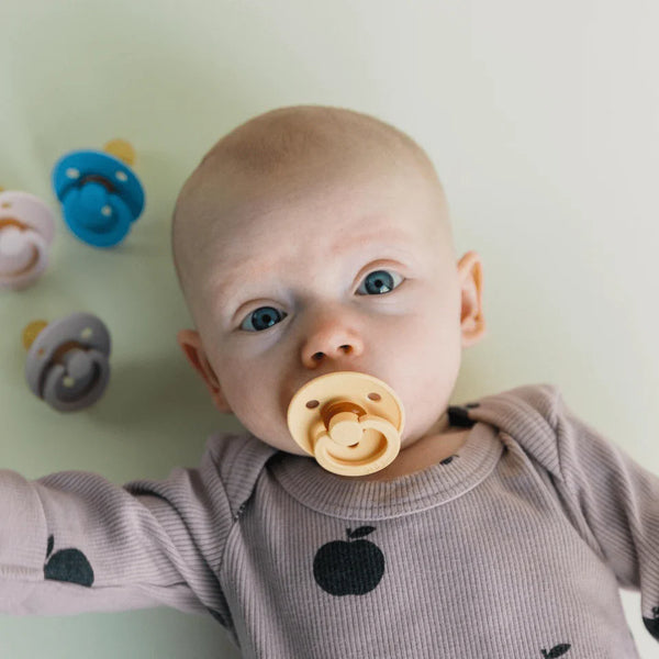 Bibs Dummies - Size Two - Pale Butter / Petal - BIBS Denmark