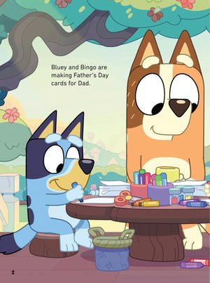 Bluey - Dad's Awesome Treasury 6 stories - Hardback Book