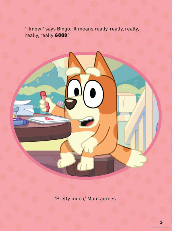 Bluey - Dad's Awesome Treasury 6 stories - Hardback Book