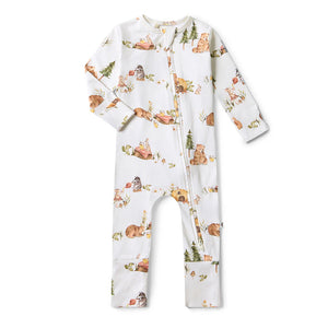 Bears Organic Snugglesuit Convertible Romper - Snuggle Hunny DISCOUNTED