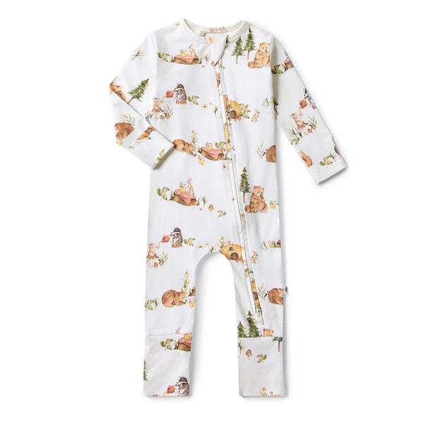 Bears Organic Snugglesuit Convertible Romper - Snuggle Hunny DISCOUNTED