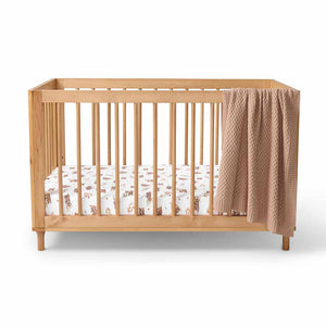 Koala Organic Fitted Cot Sheet - Snuggle Hunny