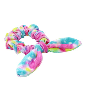 Unicorn Princess Velvet Hair Scrunchie - Pink Poppy