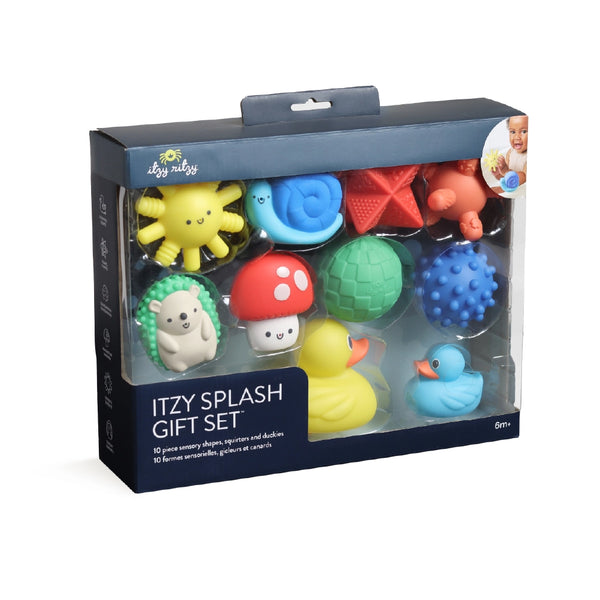 Itzy Splash Gift Set™ Soft Bath + Water Toys - Itzy Ritzy