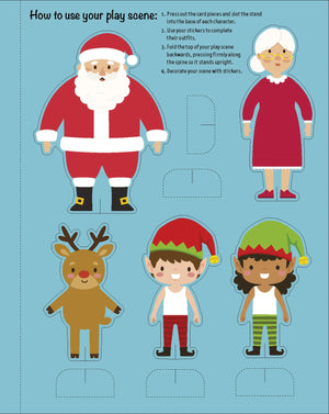 Sticker Dress-Up - Santa & Friends - Hardie Grant