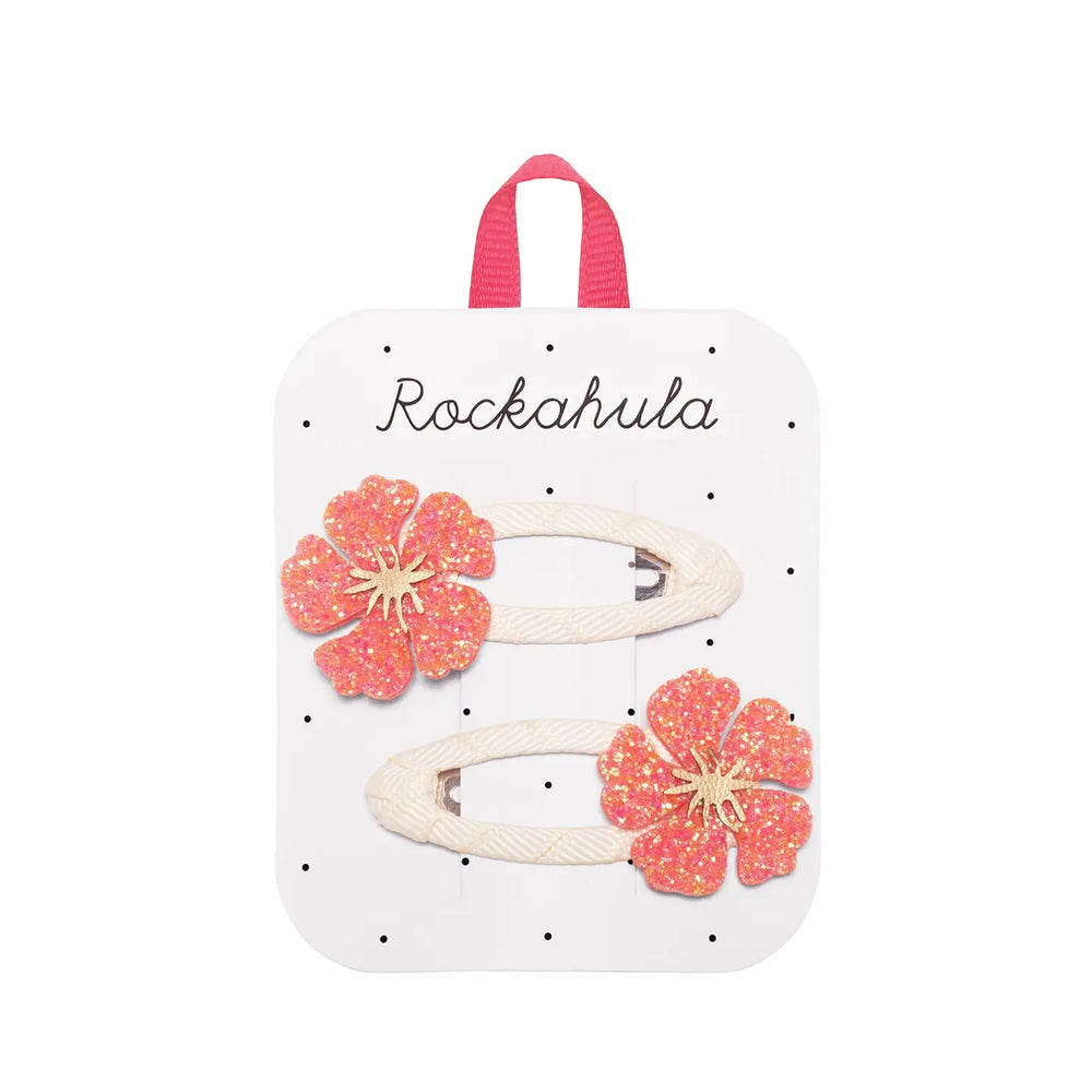 Hibiscus Flower Clips - Rockahula Kids