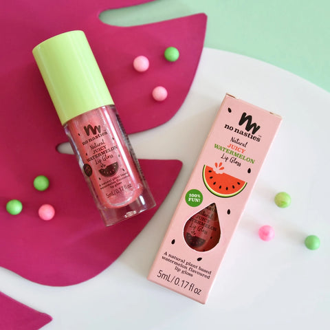 Natural Kids Lip Gloss Wand - Watermelon - No Nasties