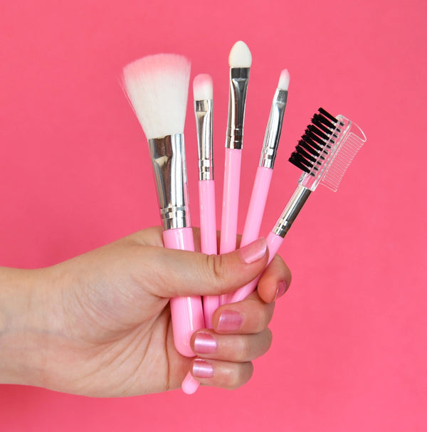 No Nasties Kids Mini Makeup Brush Set - No Nasties