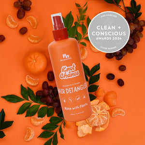Natural Plant Based Hair Detangler in Mandarin and Grape - No Nasties