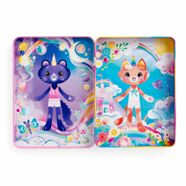 Cat-icorn Magnetic Dress-up Play Set Multi-Coloured - Mudpuppy
