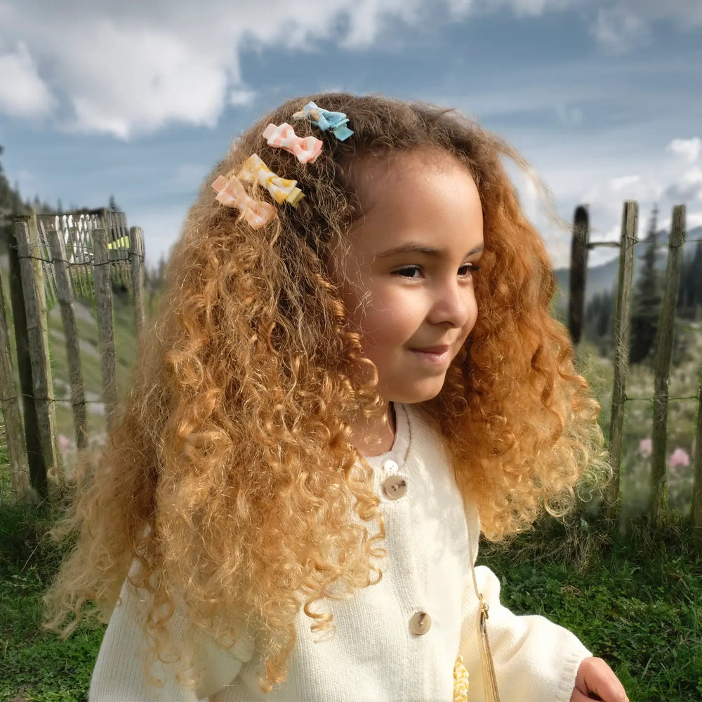 Heidi Floral Mini Bow Clip Set - Rockahula Kids