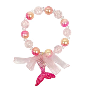 Mermaid Tail Bracelet - Pink Poppy