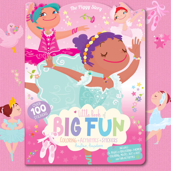 Little Book of Big Fun Activity Book - Pretty Ballerinas - Girl Nation
