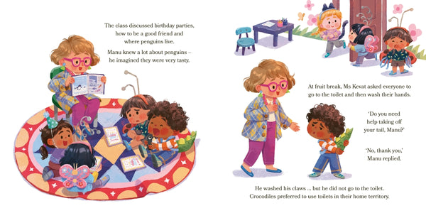 Crocodiles Do Not Like the Toilet - Kids Book