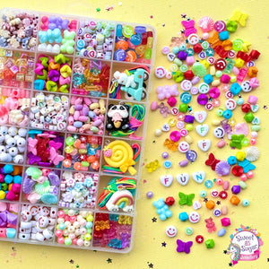 Jewellery Making Kit Large Shapes & Colours - Sweet as Sugar Jewellery