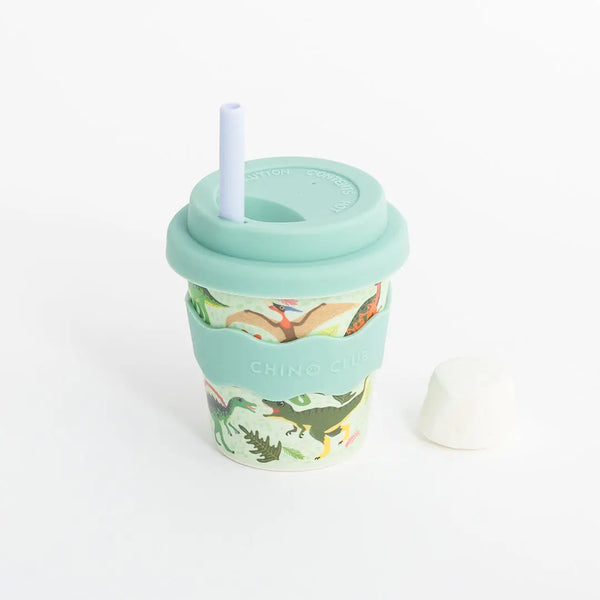 Green Dino Babychino Cup 4oz - Chino Club