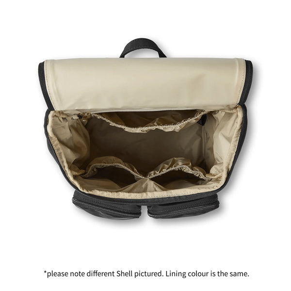 Signature Nappy Backpack - Black Nylon - OIOI