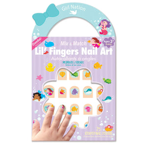 Lil' Fingers Nail Art- Mermaids & Friends - Girl Nation