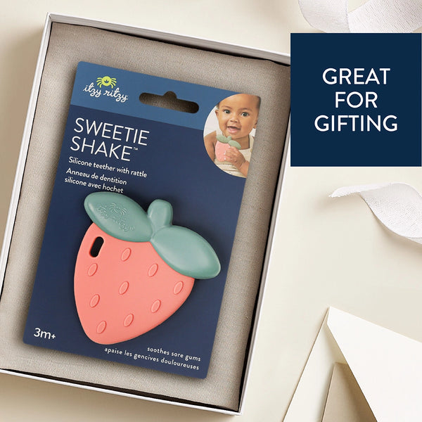 Strawberry Sweetie Shake Rattle - Itzy Ritzy