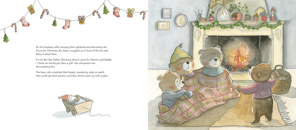 The Bear Cubs and the Christmas Wish - Kids Book