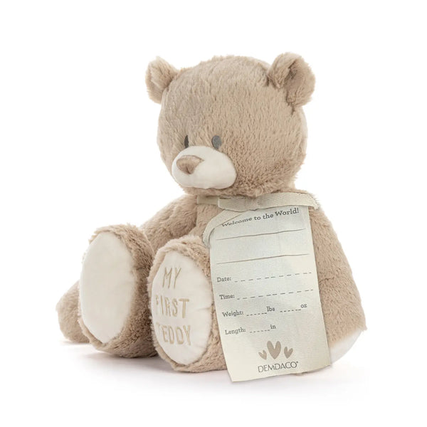 Demdaco My First Teddy Tan 24cm - Mary Meyer