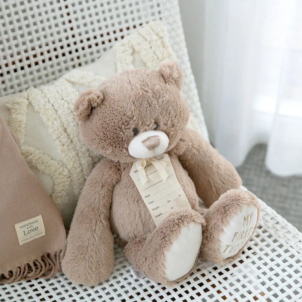 Demdaco My First Teddy Tan 24cm - Mary Meyer