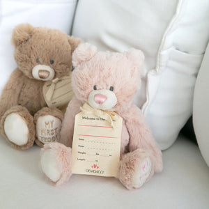 Demdaco My First Teddy Pink 24cm - Mary Meyer