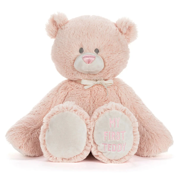 Demdaco My First Teddy Pink 24cm - Mary Meyer