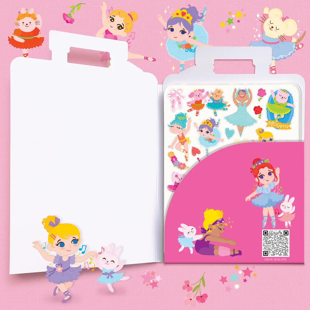 500+ Stickers On-The-Go Dance Magic - Girl Nation