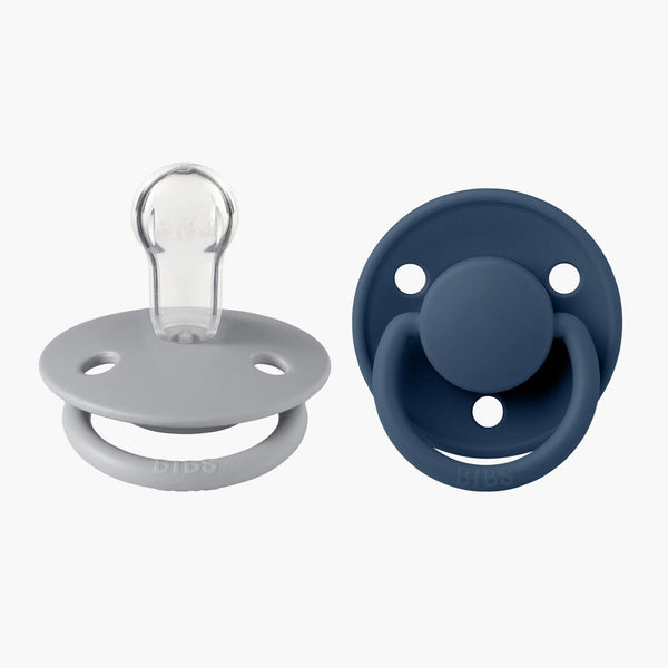 De Lux - Silicone - One Size - Cloud/Steel Blue - BIBS Denmark